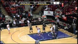 Summervilles Kyle McLaurin drains the three point shot [upl. by Mroz391]