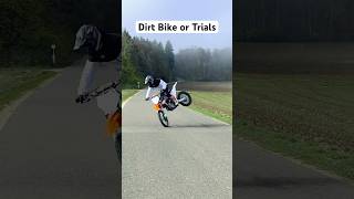 Dirt Bike or Trials 🤔supermotorbikes vs dirtbikes [upl. by Inoj]