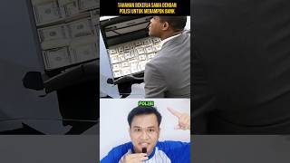 TAHANAN DAN POLISI BEKERJA SAMA UNTUK MERAMPOK BANK‼️shorts alurcerita storytelling [upl. by Ymor]