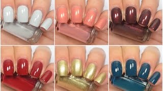 Essie  Winter 2016  Swatch and Review [upl. by Koser]