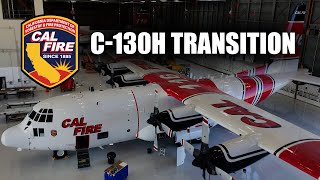 CAL FIRE C130H Transition [upl. by Nedac745]