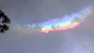 é€†ă•č™ą circumzenithal arcă€circumzenith arcă€CZA [upl. by Wohlen]