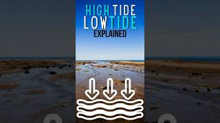 High Tide And Low Tide Explained shorts [upl. by Yssep272]