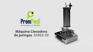 Máquina llenadora de Jeringas  Prompack  Procesos de manufactura [upl. by Afrika463]