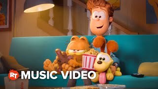 The Garfield Movie Music Video  quotGood Lifequot Jon Batiste 2024 [upl. by Elleivad]