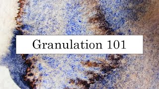 Granulation 101  EVERYTHING you should know about granulating watercolors to create STUNNING art [upl. by Nidak360]