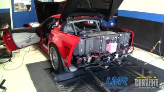 Twin Turbo Corvette makes 1244rwhp on pump gas [upl. by Ainerbas44]