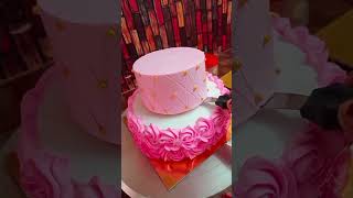 Satisfying cake decorating ideas trending cake cakedecorating shorts Viral AaravCakeHouse [upl. by Idleman259]