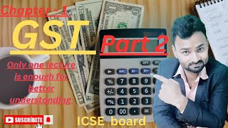 Goods and Services Taxes ML Aggrawal  Class 10th GST  Chapter 1 Part 2  conceptclasses [upl. by Eisse]