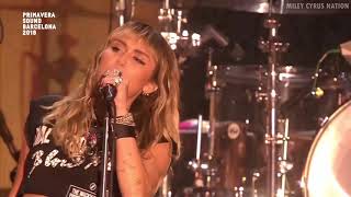 Miley Cyrus  Cattitude Live at Primavera Sound Festival HD [upl. by Lathe812]