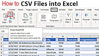 How to Convert CSV Files to Excel  Convert excel file to csv file and csv to excel file [upl. by Boleyn]