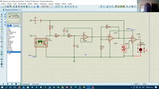 Simulación de un pulsímetro utilizando Proteus [upl. by Klimesh]