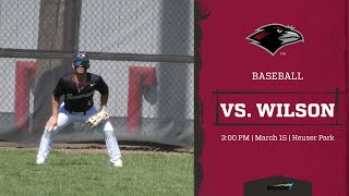 Rosemont Baseball vs Wilson College [upl. by Nataline]