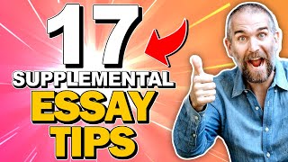 17 Tips for Writing Supplemental Essays for the Common Application [upl. by Adara]