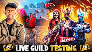 Live Guild Test 1 VS 4 PcMobile Guild Recruitment  Dum H Tho Aja   Garena Free Fire shorts [upl. by Ilojne826]