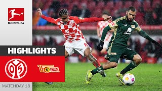 Mainz Fights For A Draw  1 FSV Mainz 05  Union Berlin  Highlights  MD18 – Bundesliga 202324 [upl. by Azila]