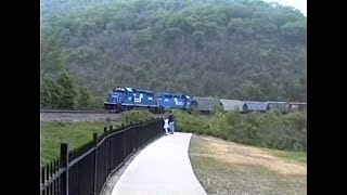 CONRAIL HORSESHOE CURVE ALTOONA PA 05241992 [upl. by Imefulo]