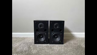 Yamaha NSAP2800BLF Home 2 Way Bookshelf Speakers [upl. by Keri]