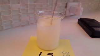 Liquid soap with CABP experiment [upl. by Onitnerolf]