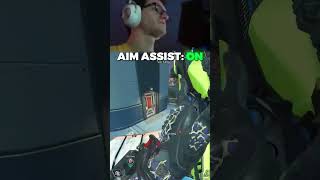 When You Turn A Pros Aim Assist Off [upl. by Lorant]