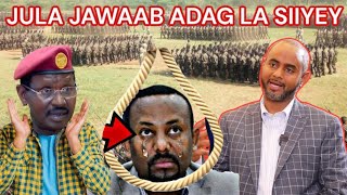 WASIIR MADAXA NAFURAN OO JAWAB KULUL OO YAAB LEH SIIYEY ABIY AHMED IYO TALIYAHA CIDANKA ITOOBIYA [upl. by Barta]