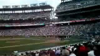 Washington Nationals Lastings Milledge Triple Play [upl. by Lebanna914]