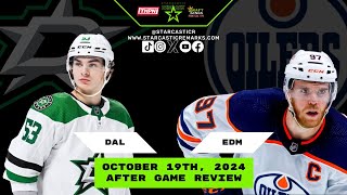 Stars vs Oilers  Game 6  Episode 6010  October 19th 2024 [upl. by Lourdes]