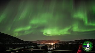 Aurora Borealis  Northern Lights LIVE in Utsjoki [upl. by Willing592]