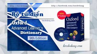 Hướng dẫn chi tiết cài đặt từ điển Oxford Dictionary 9th  Kèm link download [upl. by Eiralih]