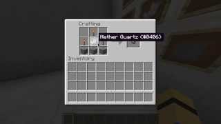 Minecraft How to craft a redstone comparator [upl. by Beckett]