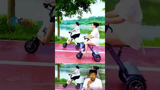 போல்டிங் எலக்ட்ரிக் ஸ்கூட்டர்  Folding Electric Scooter  Weightless Scooter  Electric Bike [upl. by Ymeraj]