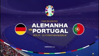 Euro 2024  EA FC  Alemanha 🇩🇪 Vs 🇵🇹 Portugal [upl. by Lais]