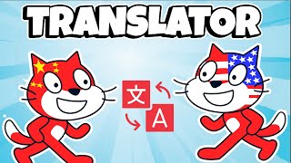 Translator in SCRATCH 🌎 Tutorial [upl. by Ahsekahs]