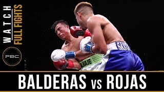 Balderas vs Rojas FULL FIGHT February 17 2018  PBC on FOX [upl. by Yelram256]