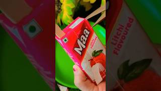 Maa litchi 🍓flavoured drink 🥤 ice cream 🍨 youtubeshort viralvideo icecream subscribe [upl. by Eyar329]