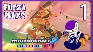 DELUXE IS TOO HYPE FRIEZA PLAYS MARIO KART 8 DELUXE 1 [upl. by Gayelord]