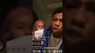 Back When YoungBoy Was on Instagram live Flashing 😂 nbayoungboy shorts [upl. by Emelin75]