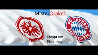 MisterOrakel 🐙 Eintracht Frankfurt vs FC Bayern München 🐙 Wer wird am Ende Tabellenführer sein [upl. by Sug]