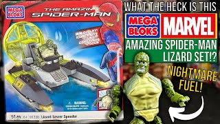 Amazing SpiderMan quotLizard Sewer Speederquot MegaBloks Set 91338 REVIEW  What The Heck Is This [upl. by Ash97]