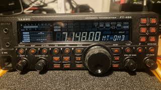 Yaesu FT450  SE80TG 3 november 2024 [upl. by Madid]