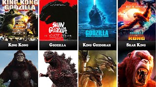 All Villains Evolution From Godzilla Movies 19542024 [upl. by Lleryt60]