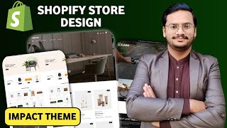 Shopify Dropshipping Store Complete Customization 2024  Professional Store Design [upl. by Peppard829]