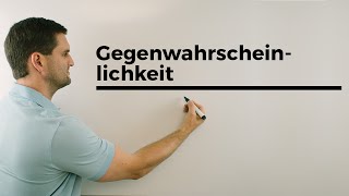 Gegenwahrscheinlichkeit als Folgerung von Kolmogorov Axiomen  Mathe by Daniel Jung [upl. by Jakoba881]