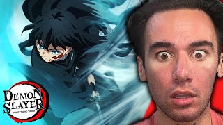 HE AWAKENED  DEMON SLAYER  SEASON 3 EPISODE 8 REACTION [upl. by Annaihr]