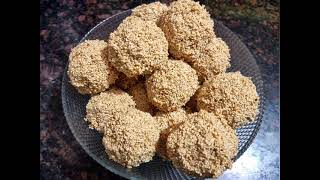 Ramdana Ladoo Rajgira ke Ladoo Cholai ki Ladoo ki Recipe Fasting Sweet Ladoo [upl. by Lladnew]