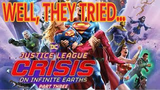 CRISIS ON INFINITE EARTHS PART 3 A Lifeless Finale [upl. by Eirelav]