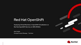 Deploying Virtual machines in OpenShift Virtualization on Red Hat OpenShift Service on AWS [upl. by Novoj]