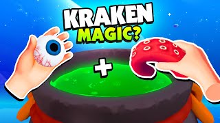 Using MONSTER Parts To Do WEIRD Magic  King of Magic VR [upl. by Huoh]