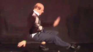 WTF an 90 year old man breakdancing like that [upl. by Yrgoerg]