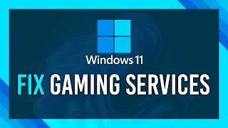 Fix Gaming Service is not running  Gaming Services opens instead of game [upl. by Lowery]